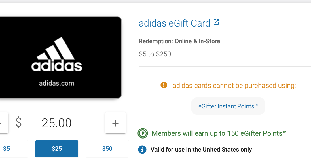 how to check adidas gift card balance